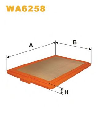 WIX FILTERS wa6258 -  Воздушный фильтр